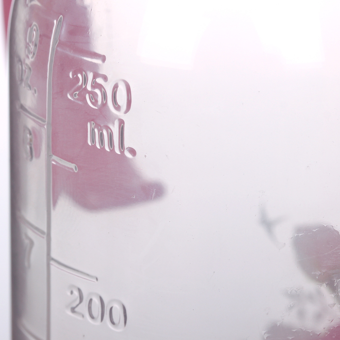 Бутылочка для кормления «Зайка» с ручками, 250 мл, от 0 мес., цвет розовый