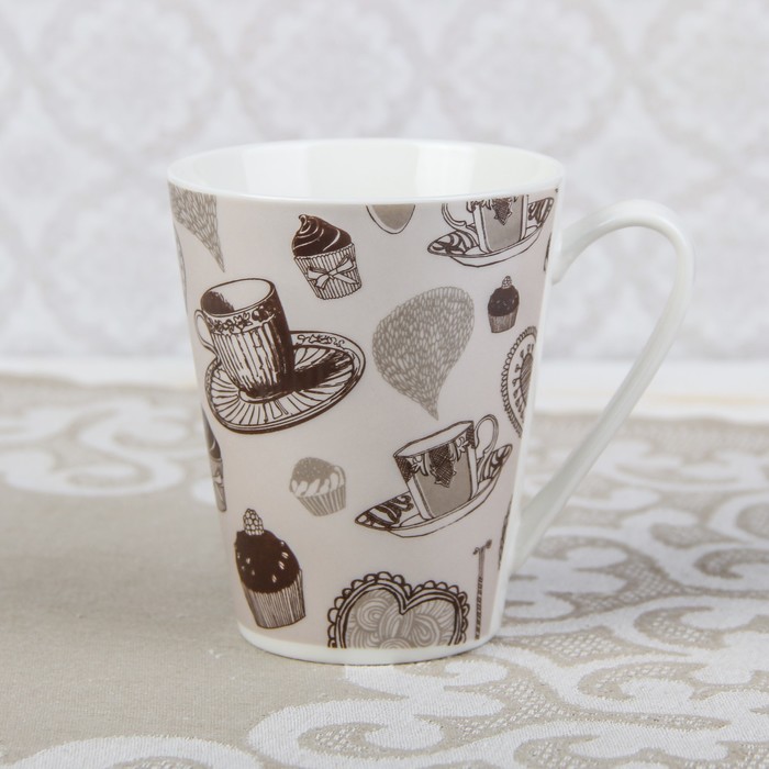 Кружка 320 мл "Уютный вечер", рисунок МИКС