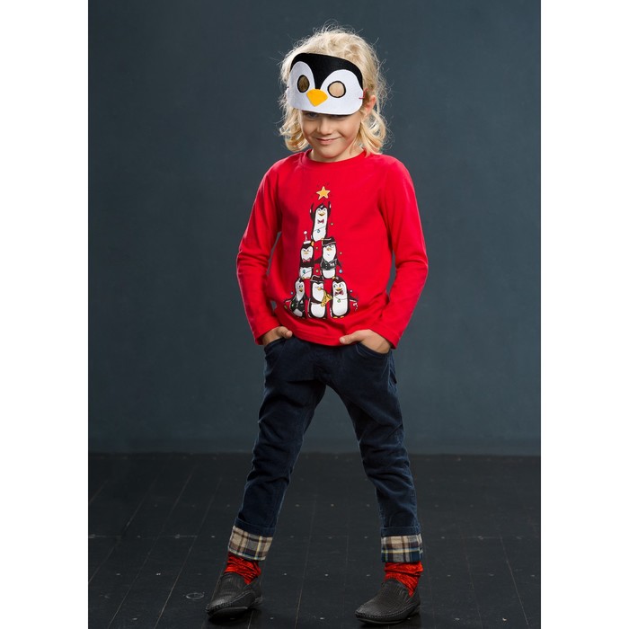 Джемпер для мальчика, рост 92 см, цвет малиновый