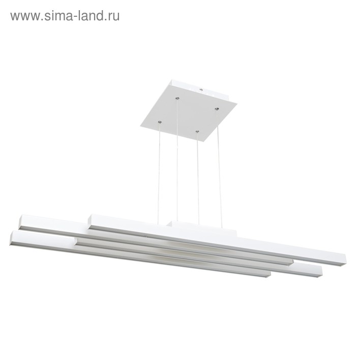 

Люстра подвесная "Ротондо" 4 лампы 80W LED белый 95х21х110 см.