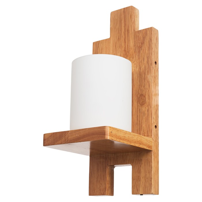 Бра "Алес"  лампа 40W E27 коричневый 13х14х33 см