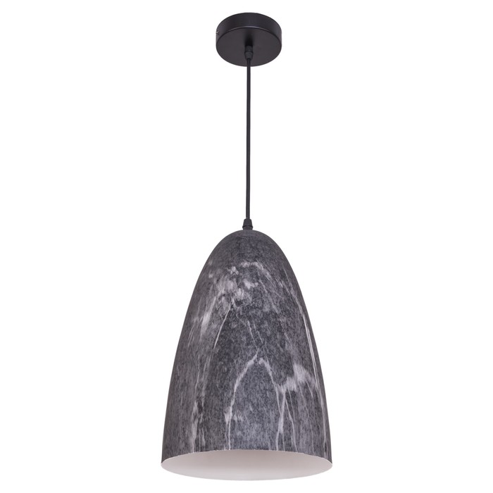 Люстра подвесная  "Сиена" 1 лампа E27 40W черный 20х20х90 см