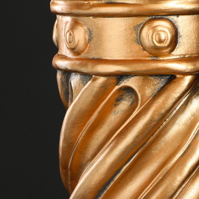 Колонна «Кручёная» бронза, 54 см