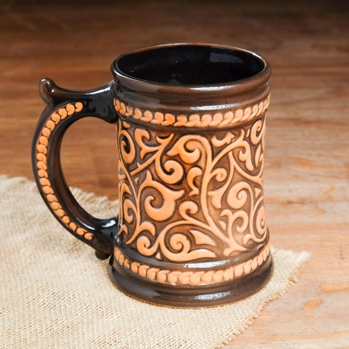 Сувенирная кружка "Охота 1" 0,5л/13,5см