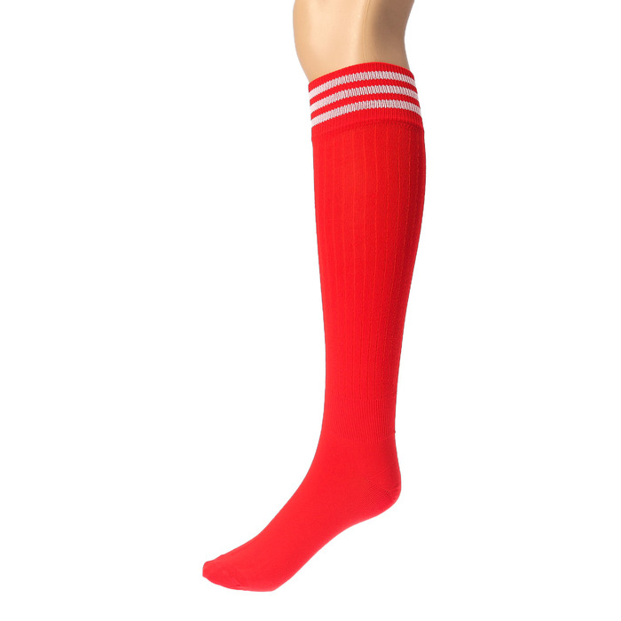 Гетры спортивные Спорт 6 цвет красный,  р. 32-34