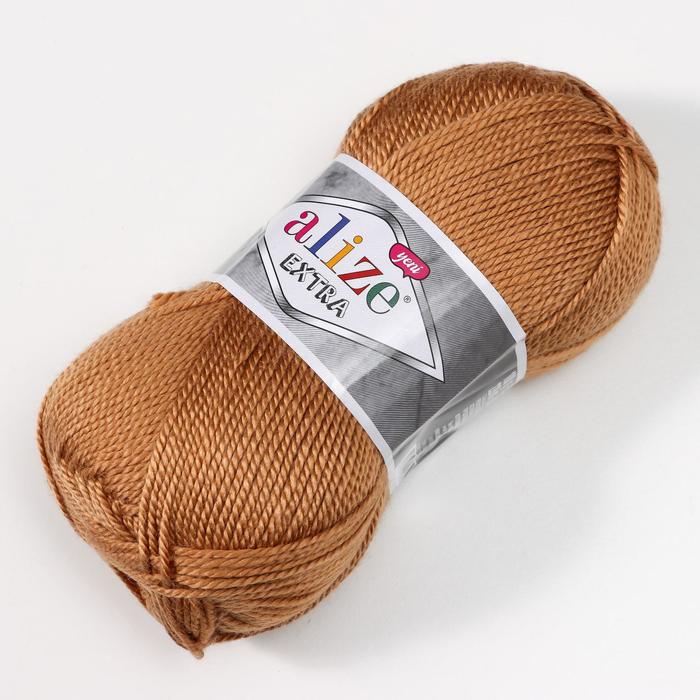 

Пряжа "Extra" 100% акрил 220м/100гр (369 верблюжий)