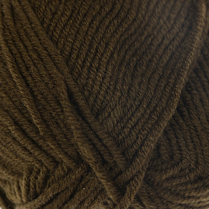 Пряжа "Lanagold" 51% акрил, 49% шерсть 240м/100гр (214 олив.зелён.)