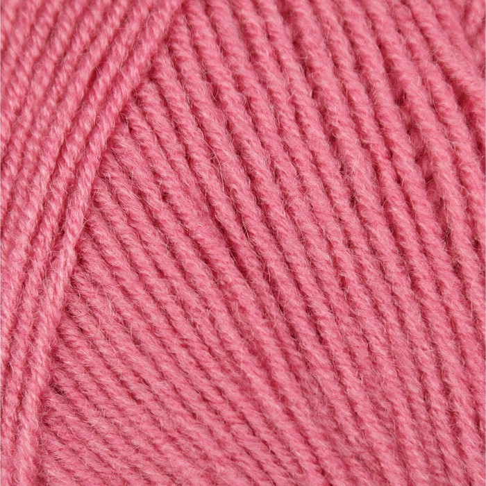 Пряжа "Lanagold fine" 49% шерсть, 51% акрил 390м/100гр (359 тёмная роза)