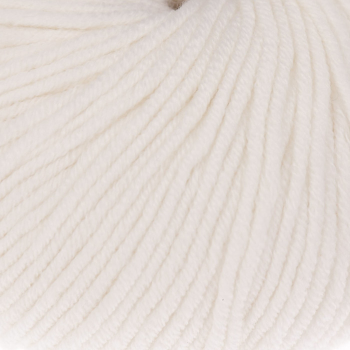 Пряжа "Merino Royal" 100% шерсть 100м/50гр (55 белый)