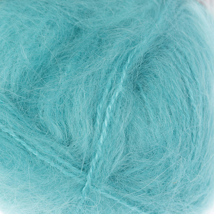Пряжа "Mohair classic NEW" 25% мохер, 24% шерсть, 51% акрил 200м/100гр (376 бирюзовый)
