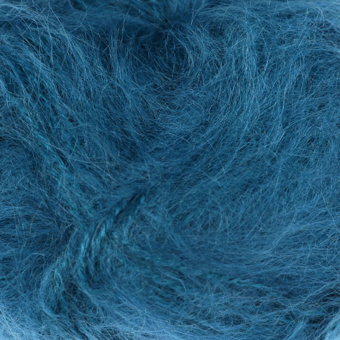 Пряжа "Mohair classic NEW" 25% мохер, 24% шерсть, 51% акрил 200м/100гр (646 т. бирюзов.)