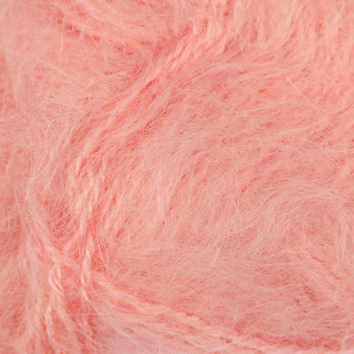 Пряжа "Mohair classic NEW" 25% мохер, 24% шерсть, 51% акрил 200м/100гр (145 персиковый)