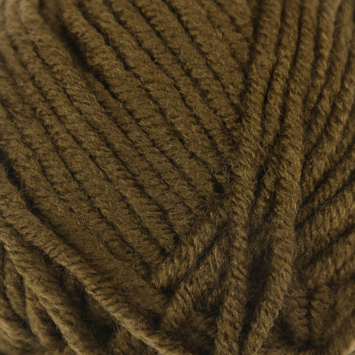 Пряжа "Superlana Maxi" 75% акрил, 25% шерсть 100м/100гр (214 оливков.)