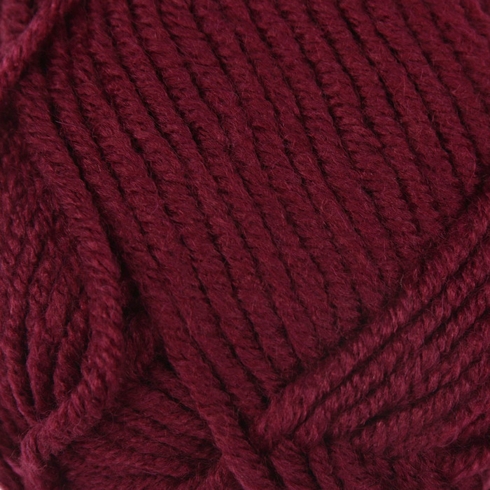 Пряжа "Superlana Maxi" 75% акрил, 25% шерсть 100м/100гр (495 свекол. красный)