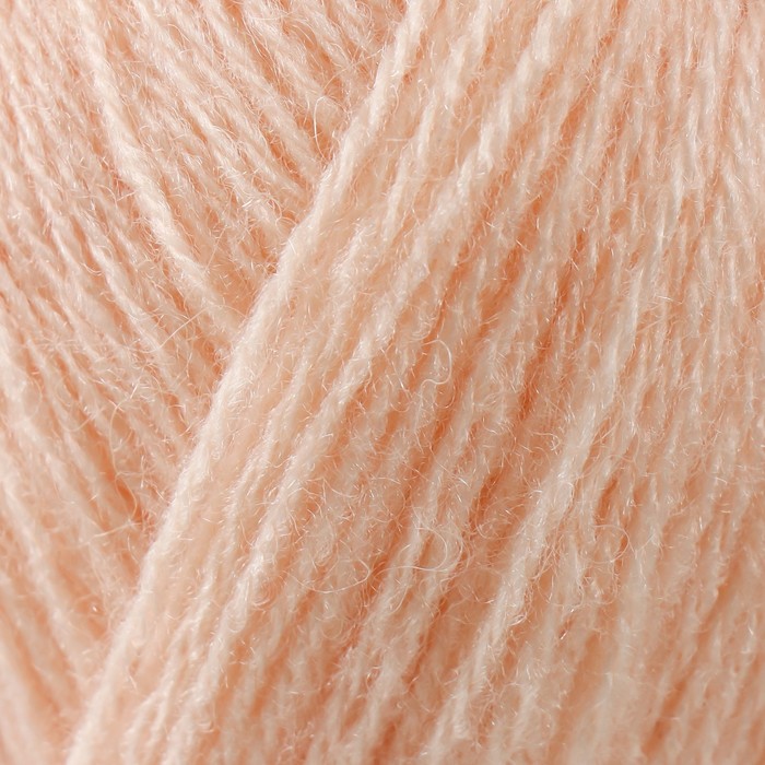 Пряжа "Angora Gold" 20% шерсть, 80% акрил 550м/100гр (681 яр. персик)