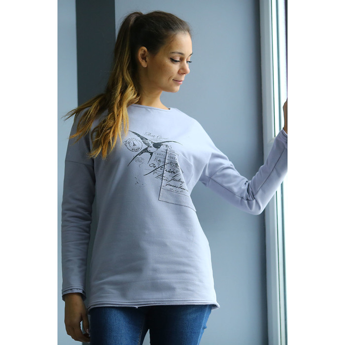 Джемпер женский WF30517 цвет кварцевый, рост 158-164, р-р 44
