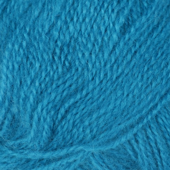 Пряжа "Angora real 40" 60% акрил, 40% шерсть 480м/100гр (16 яр.бирюзовый)