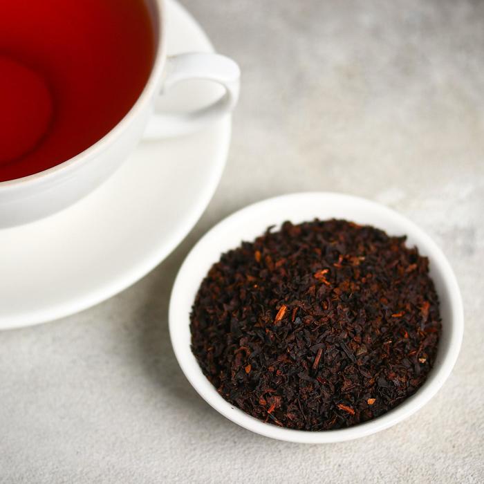 Чай чёрный 100 г с лимоном и мятой "23 Февраля", мундир