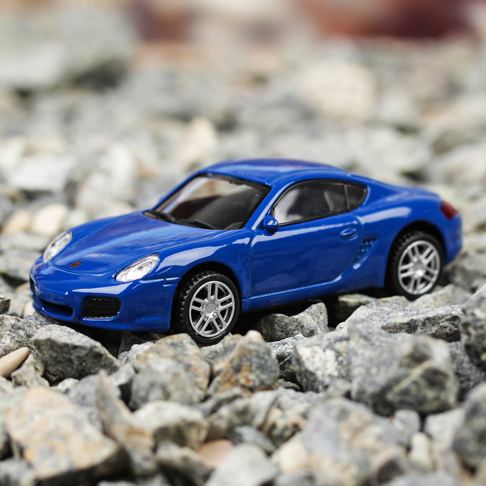 Машина металлическая Porsche Cayman S 2007, масштаб 1:43, МИКС