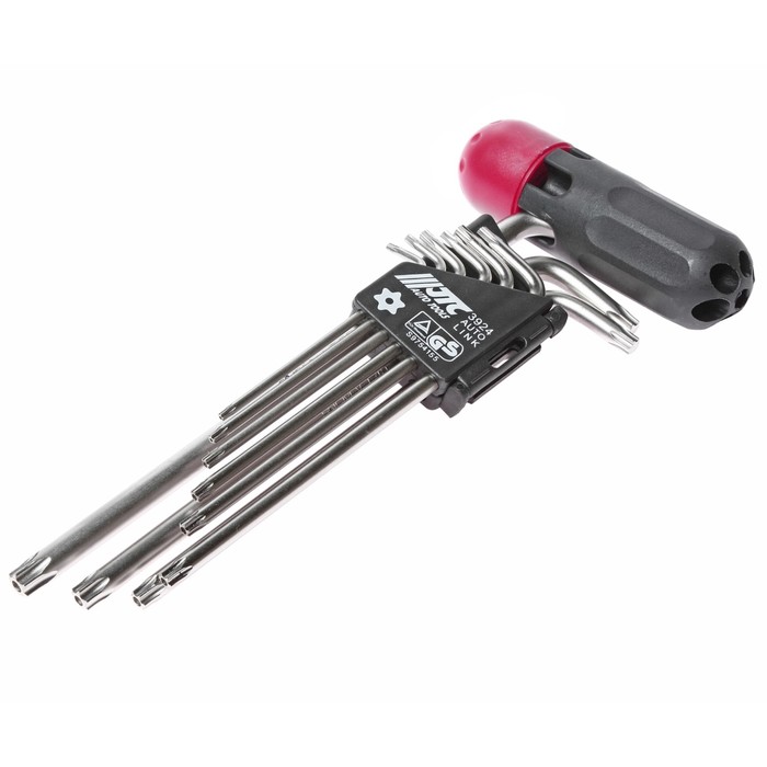 Набор ключей JTC-3924, TORX, с отверстием