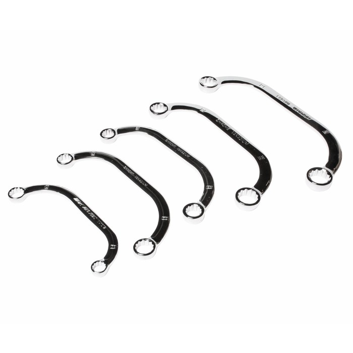 Набор ключей накидных JTC-EV1012S, С-образных, 12 граней