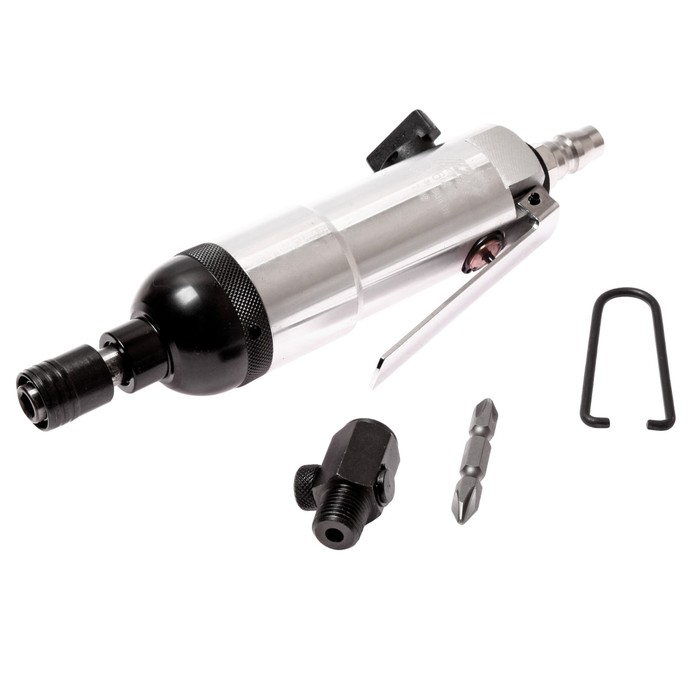 Пневмоотвёртка JTC-5644, патрон 1/4", длина 156 мм