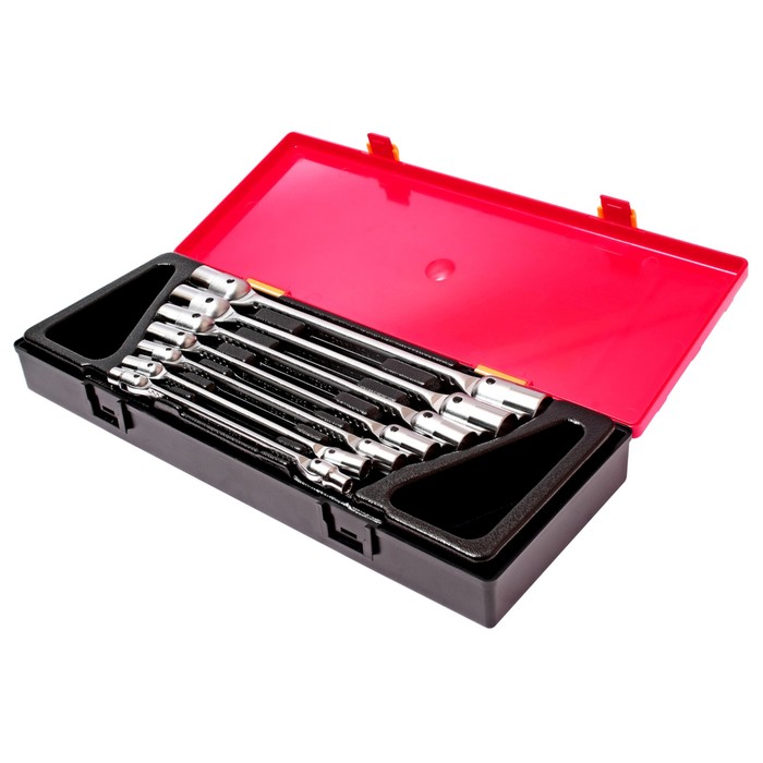 Набор ключей торцевых JTC-K6072, шарнирных, 7 предметов