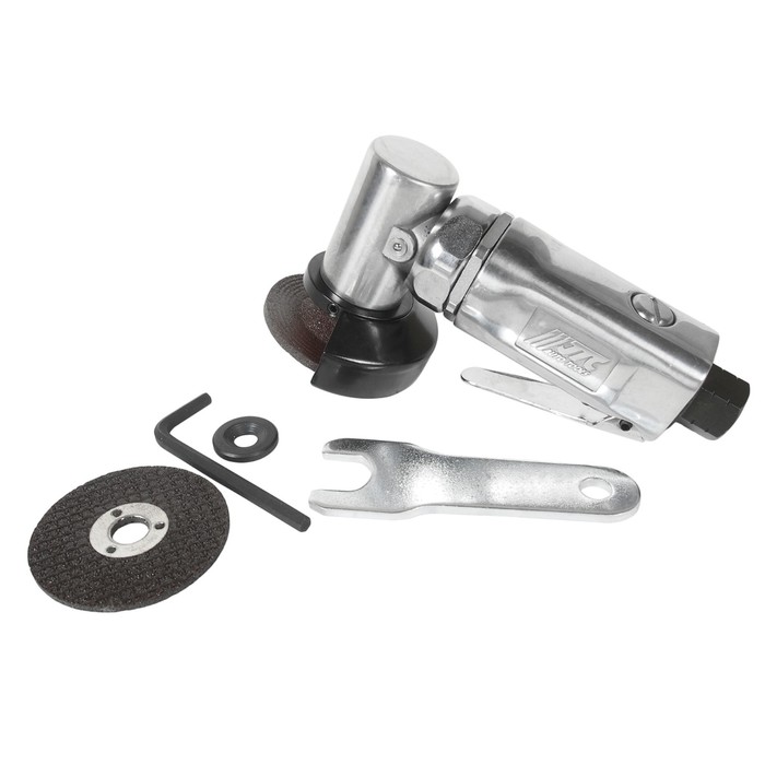 Болгарка пневматическая JTC-5005, диск 2", 90 PSI, штуцер 1/4", длина 108 мм