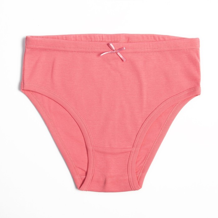 Трусы для девочки, рост 134 см, цвет арбузный