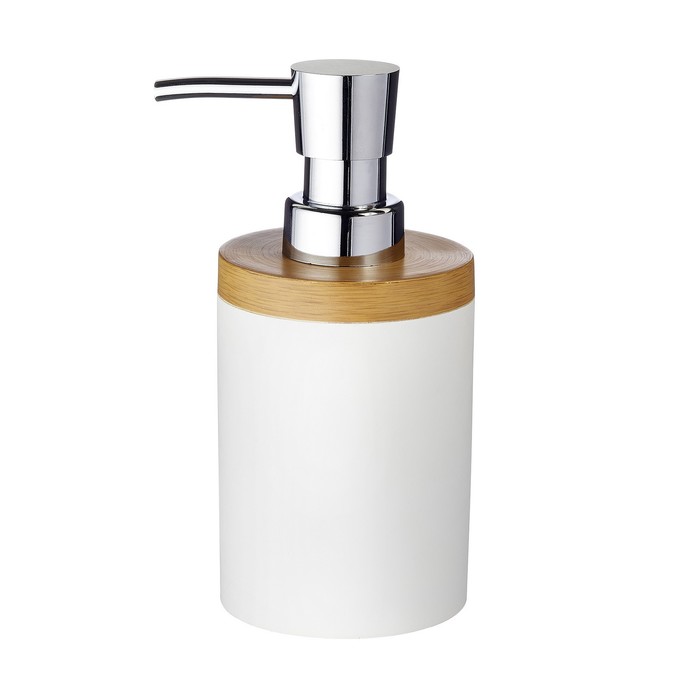 Дозатор для жидкого мыла Ring, цвет белый