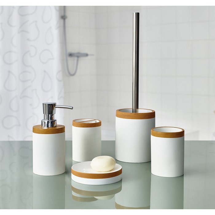 Стаканчик для зубных щеток Ring, цвет белый