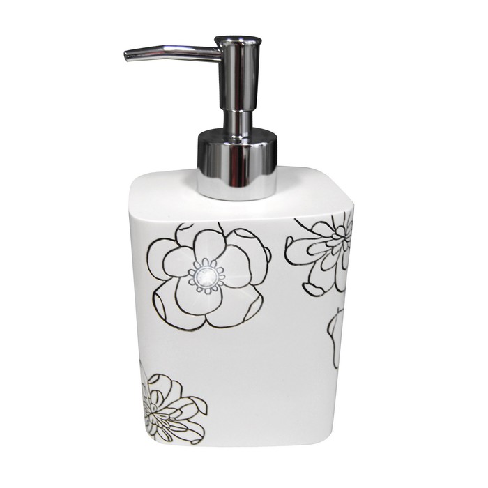 Дозатор для жидкого мыла Diamond, цвет белый