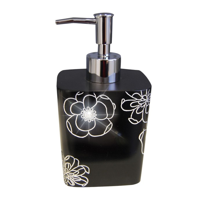 Дозатор для жидкого мыла Diamond, цвет черный