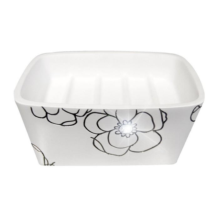 Мыльница Diamond, цвет белый