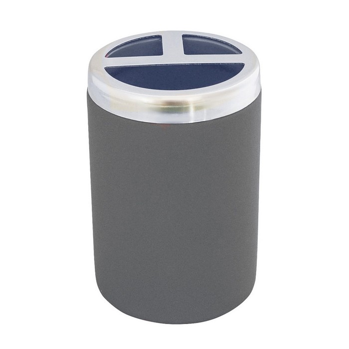 Стаканчик для зубной щетки Elegance, цвет серый