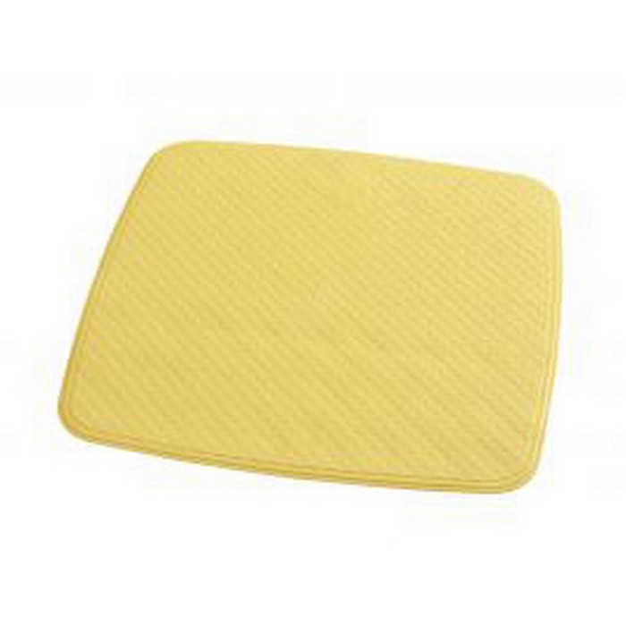 SPA-коврик противоскользящий 54х54 см Capri, цвет желтый