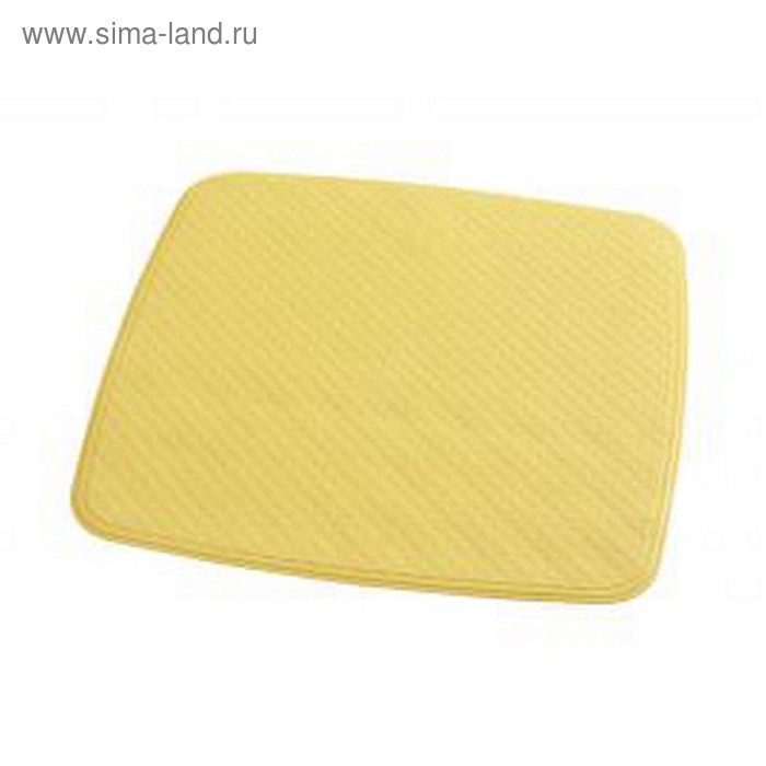 SPA-коврик противоскользящий 54х54 см Capri, цвет желтый