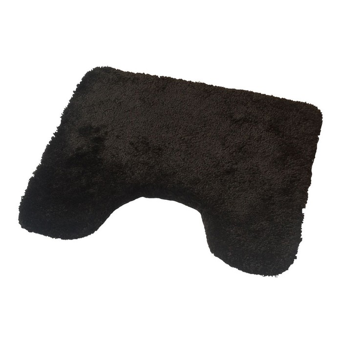 Коврик для ванной комнаты Istanbul, цвет черный 50х50 см