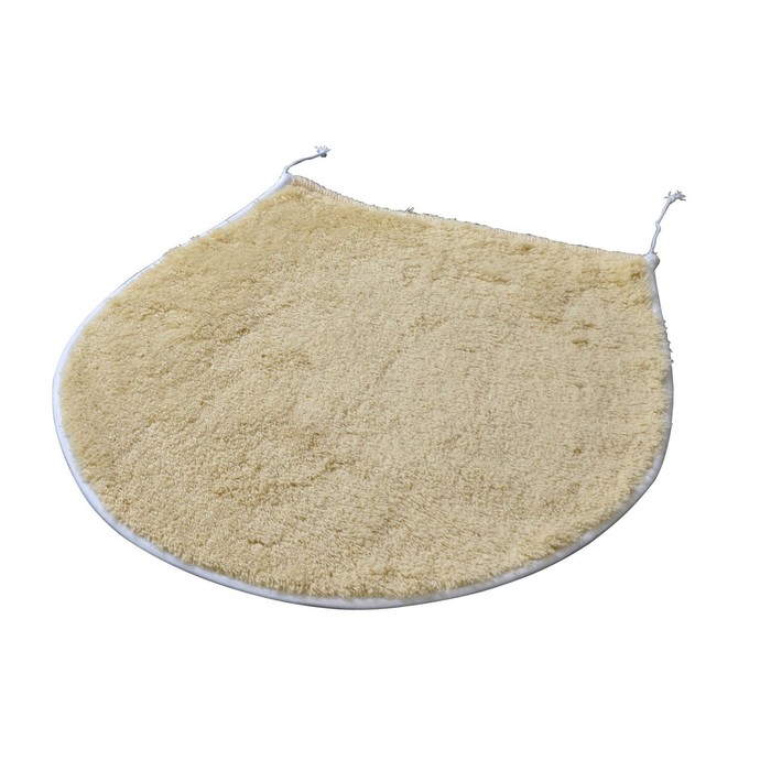 Коврик для ванной комнаты Palma, цвет бежевый/коричневый 47х50 см