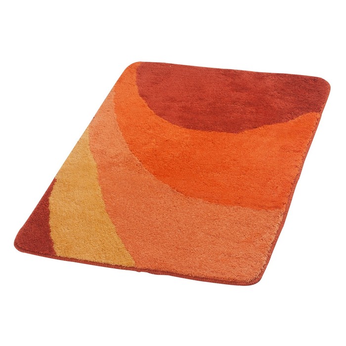 Коврик для ванной комнаты Tokio, цвет оранжевый 60х90 см