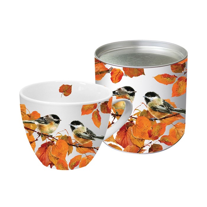 Кружка в подарочной упаковке autumn birds 450 мл