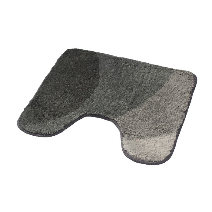 Коврик для ванной комнаты Tokio, цвет серый 50х50 см