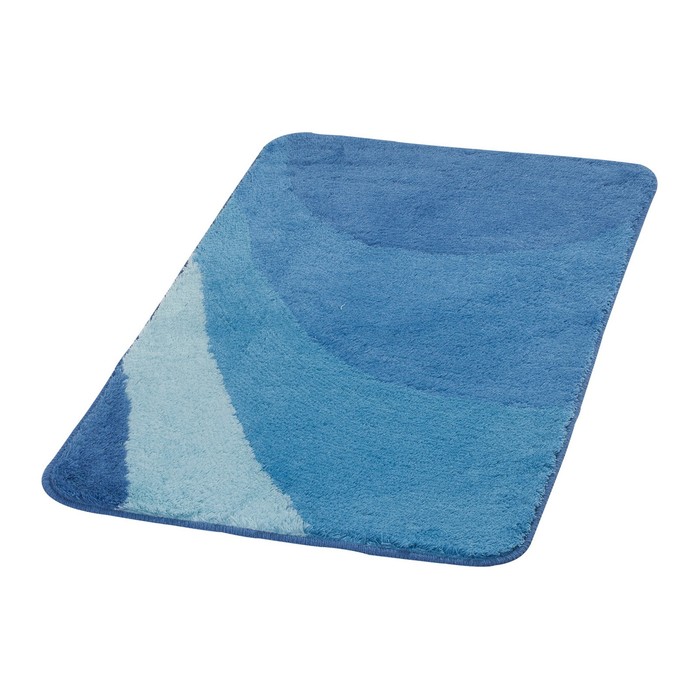 Коврик для ванной комнаты Tokio, цвет синий/голубой 70х120 см