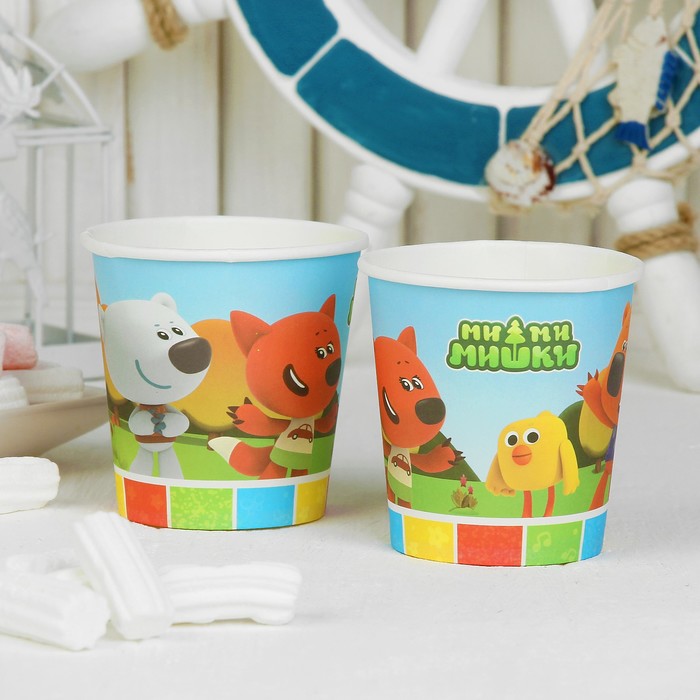 Стаканы "Ми-Ми-Мишки", 6 шт