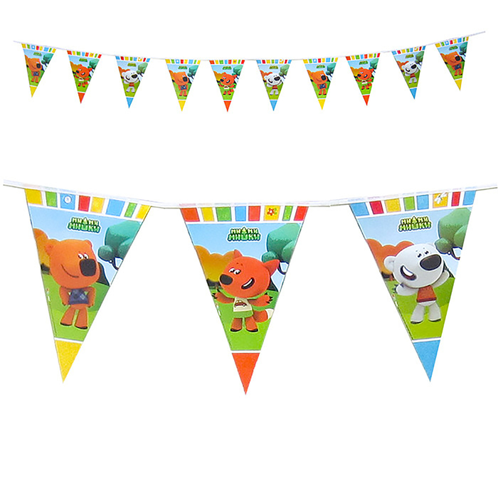 Гирлянда-вымпел "Ми-ми-мишки", 270 см