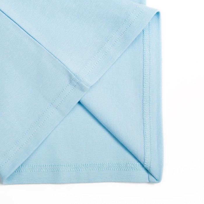 Майка для мальчика, рост 152-158 см, цвет голубой