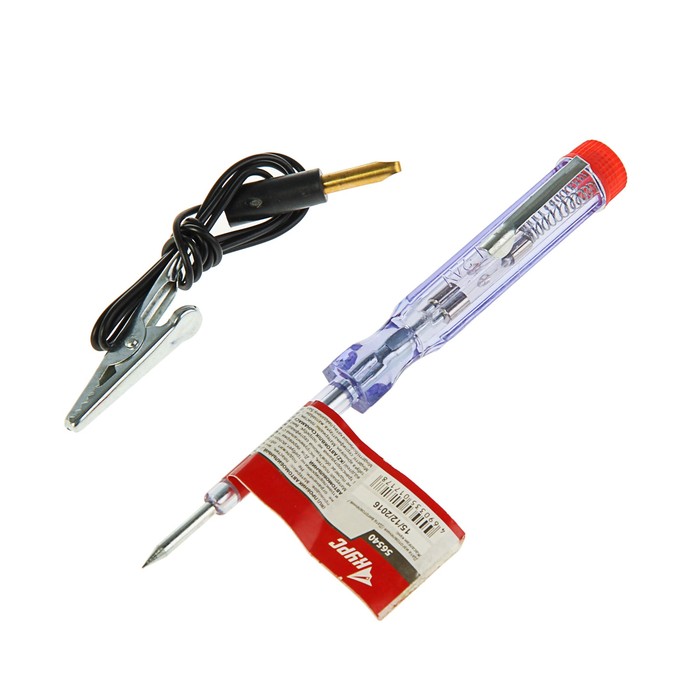 Пробник автомобильный "КУРС", пластиковый корпус, 6-24 В