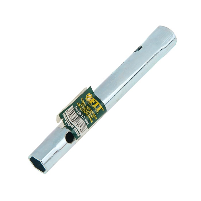 Ключ торцевой FIT, трубчатый двухсторонний, 12 х 13 мм