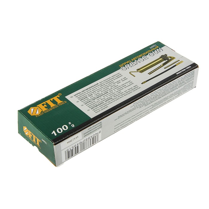 Шприц автомобильный металлический FIT, 100 г