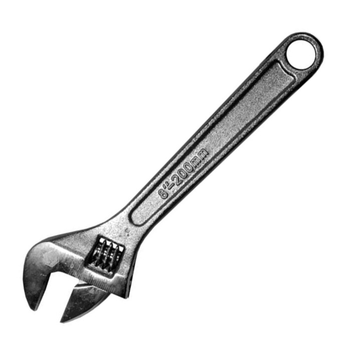 Ключ разводной "КОБАЛЬТ" 647-512, 200 мм, CR-V